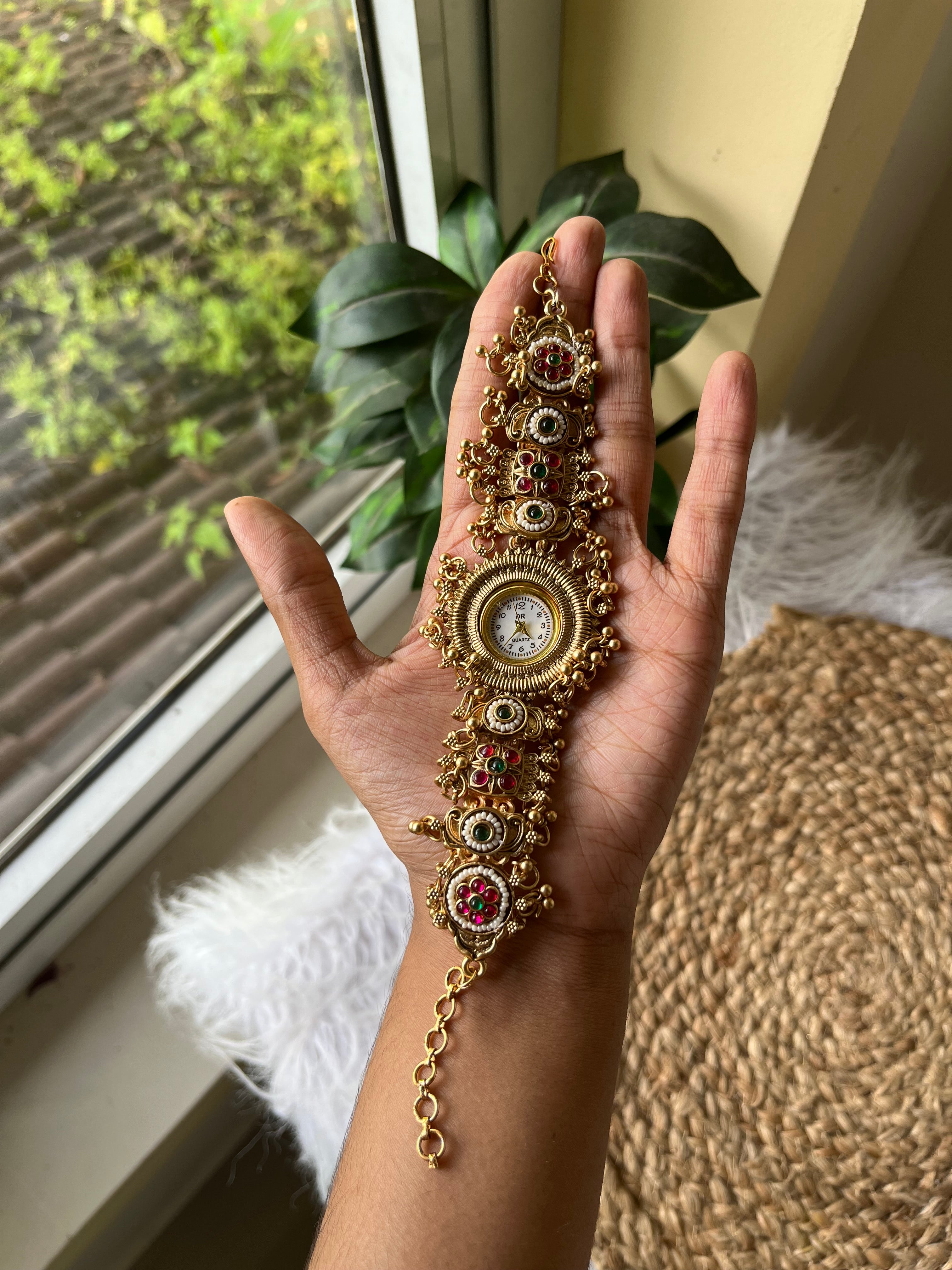 Royal Ruby Emerald Watch