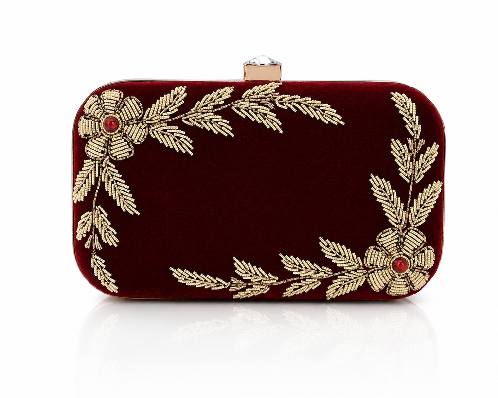 Scarlet Vine Clutch