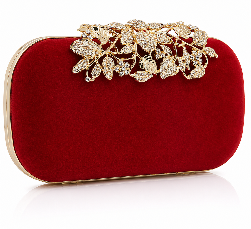 Ruby Bloom Clutch