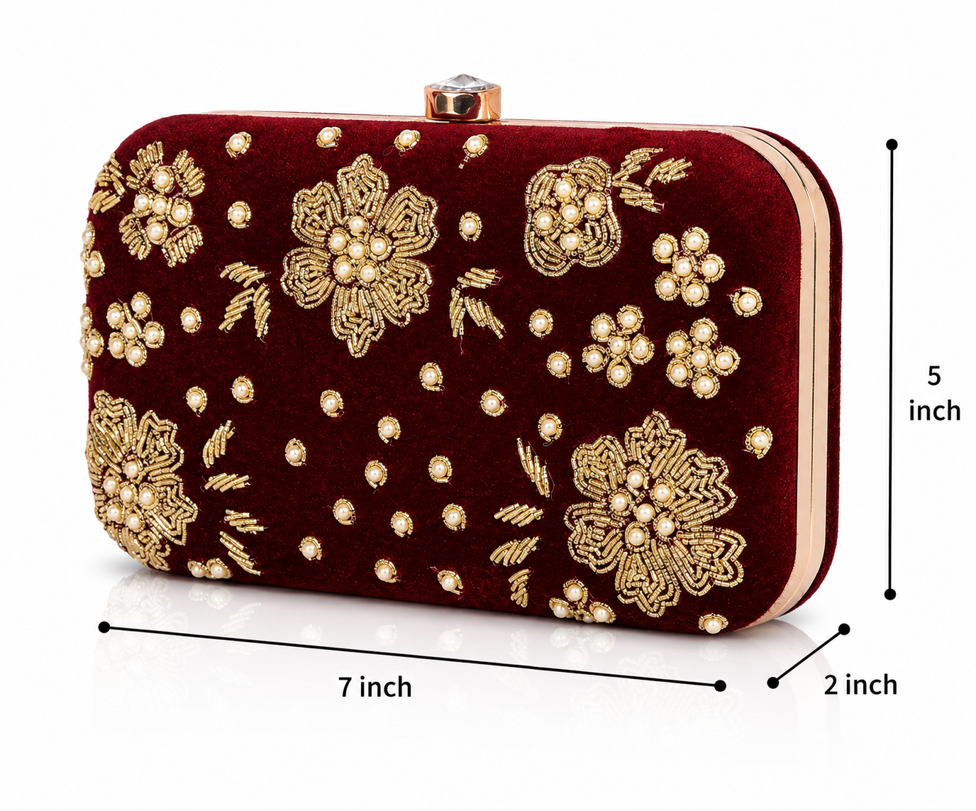 Velvet Royale Clutch