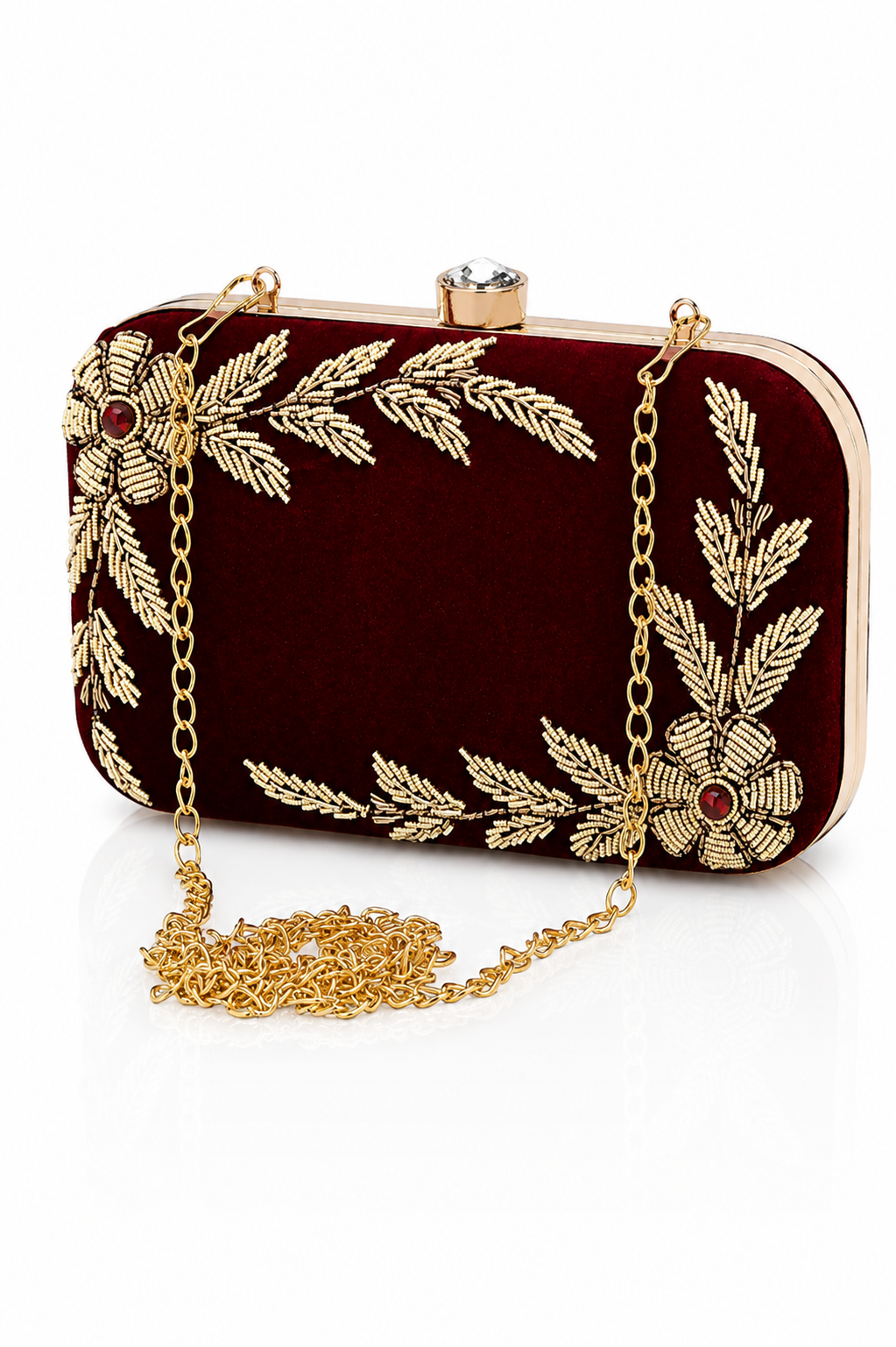 Scarlet Vine Clutch