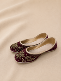 Maroon Blossom Jutti