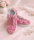 Gulbahar Bloom Sneakers | Floral Embellished Sneakers