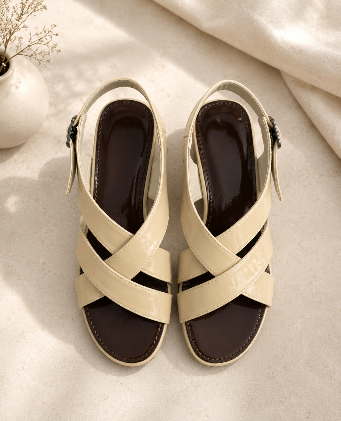 Ivory Luxe Sandals