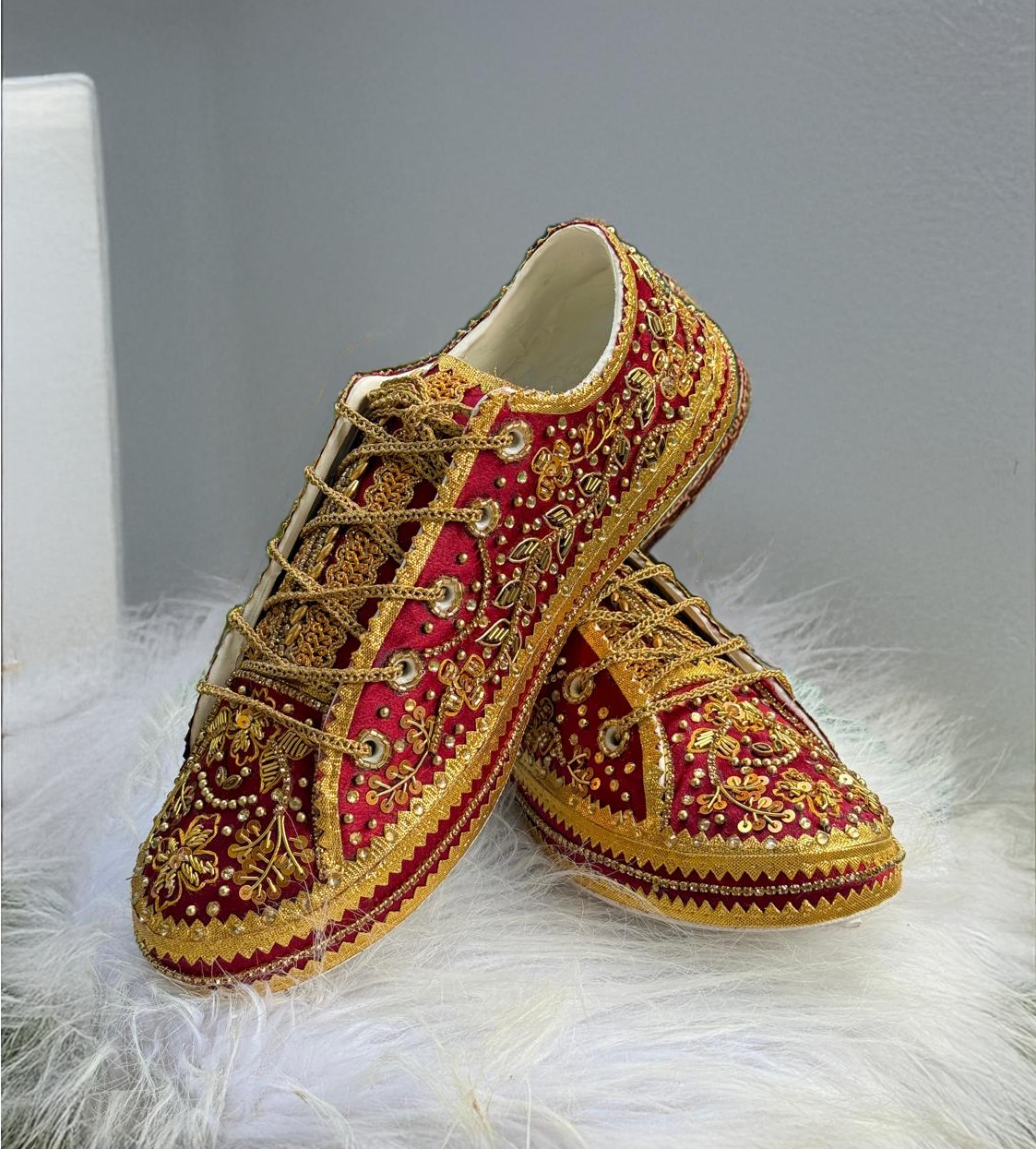Rani Zari Sneakers | Festive Bridal Sneakers