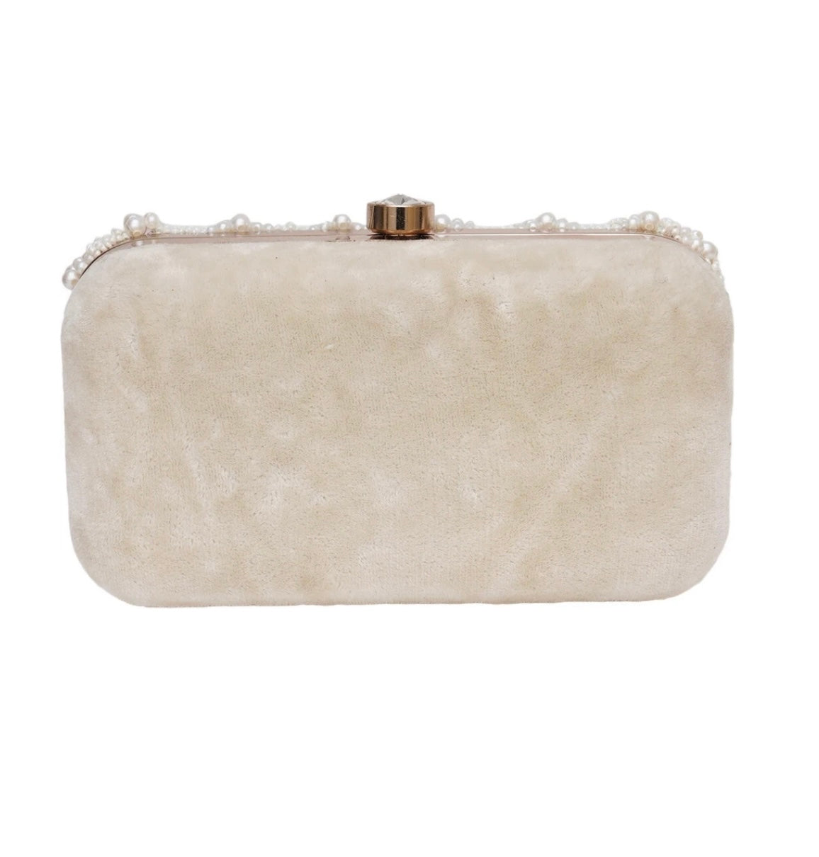 Pearl Cascade Luxe Clutch