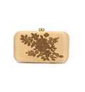 Golden Blossom Elegance Clutch