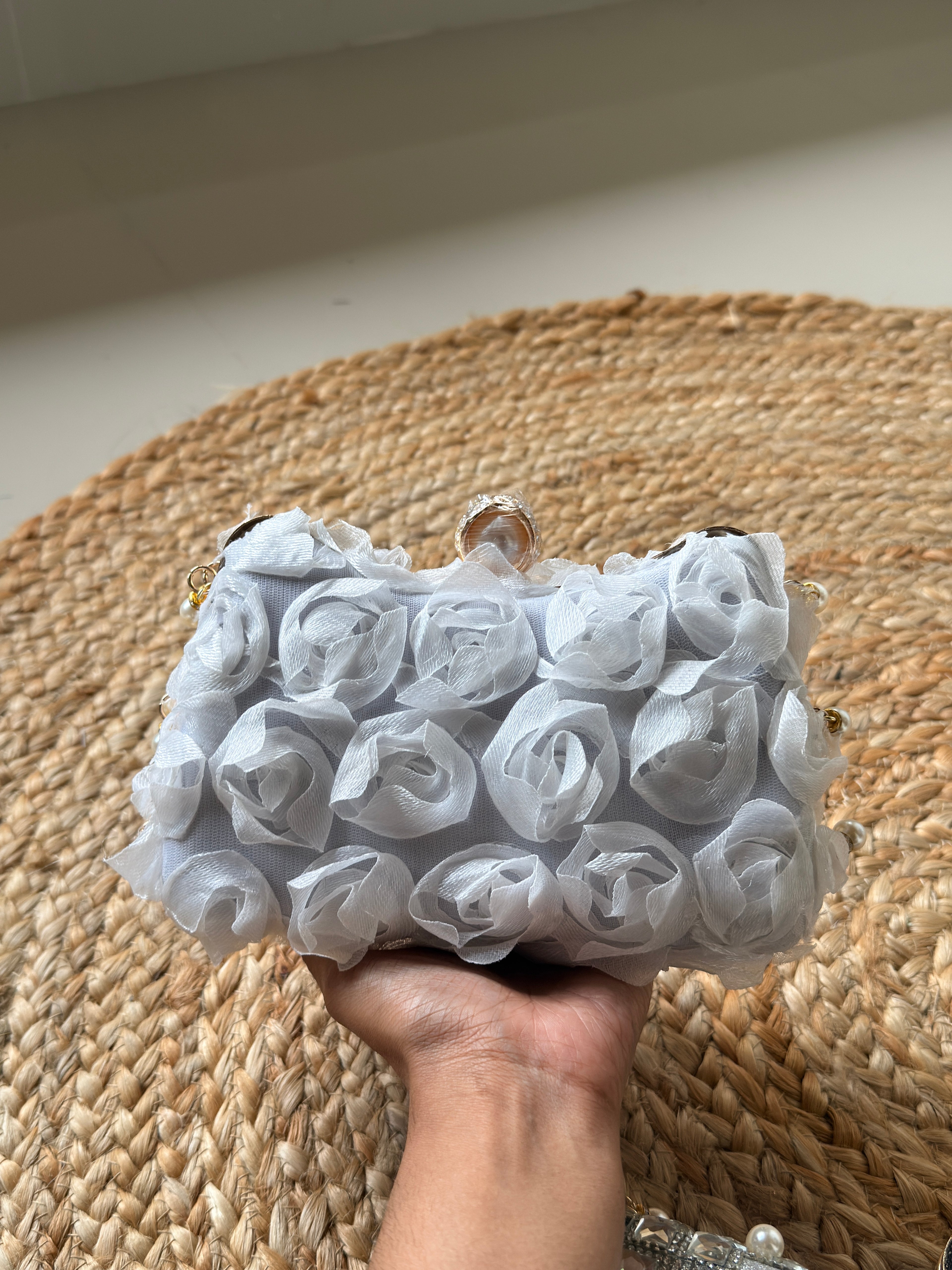 Bloom Pearl Clutch