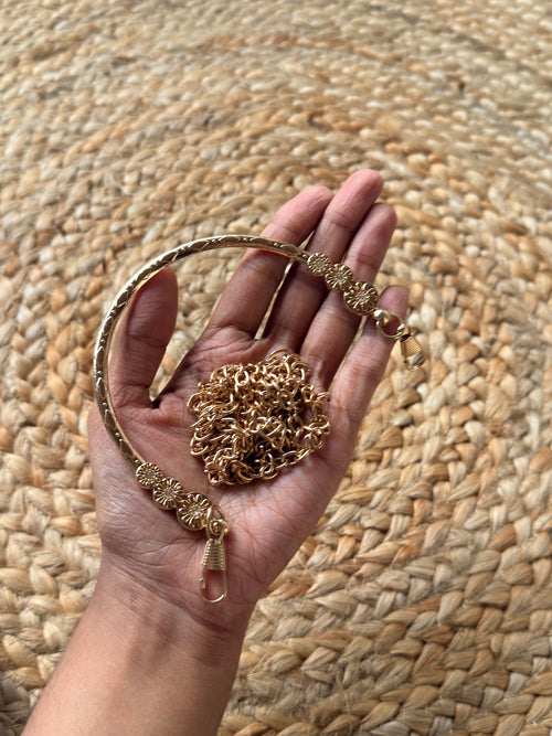 Aurora Gold Pearl Clutch