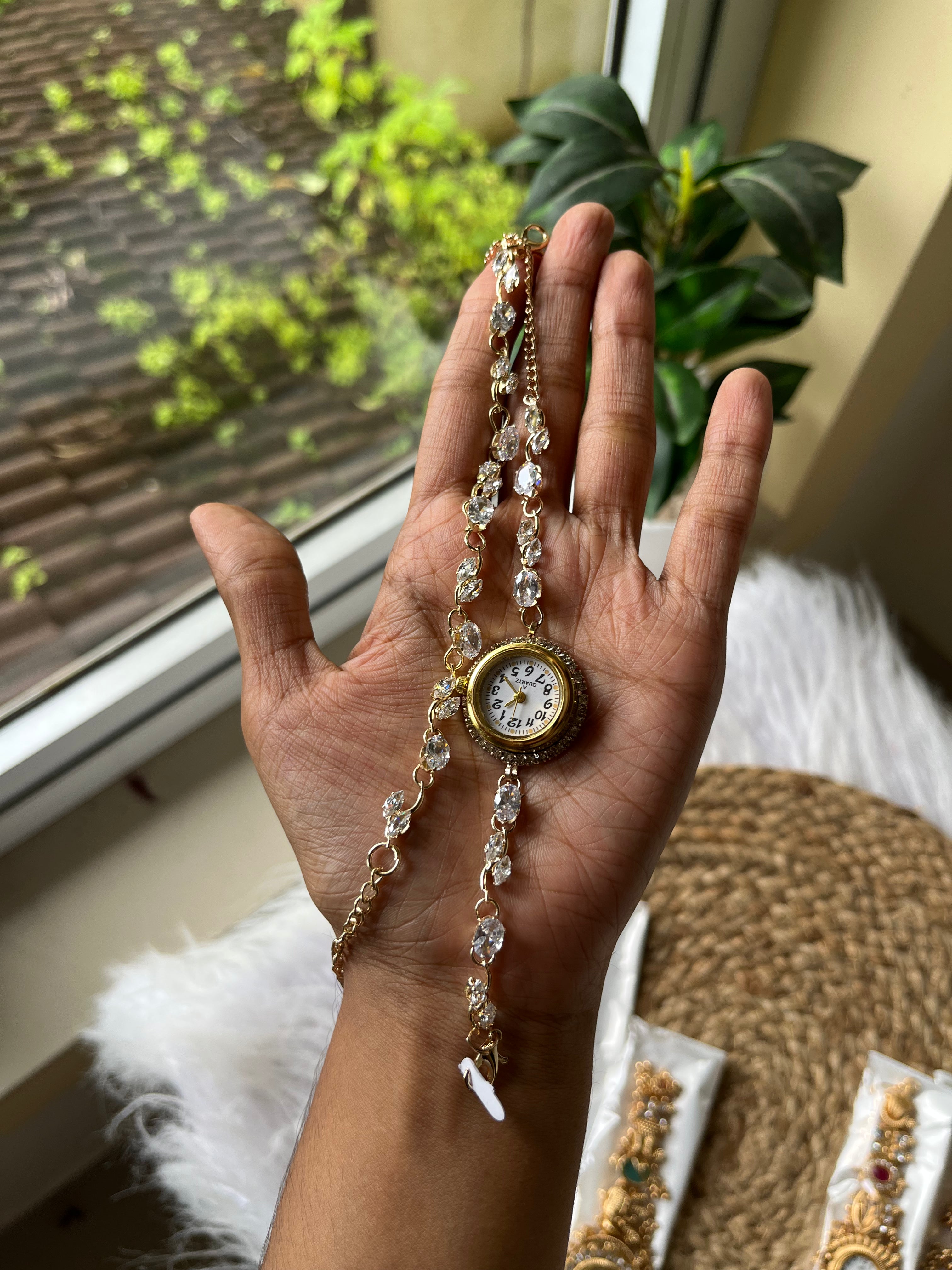 Crystal Luxe Bracelet Watch 
