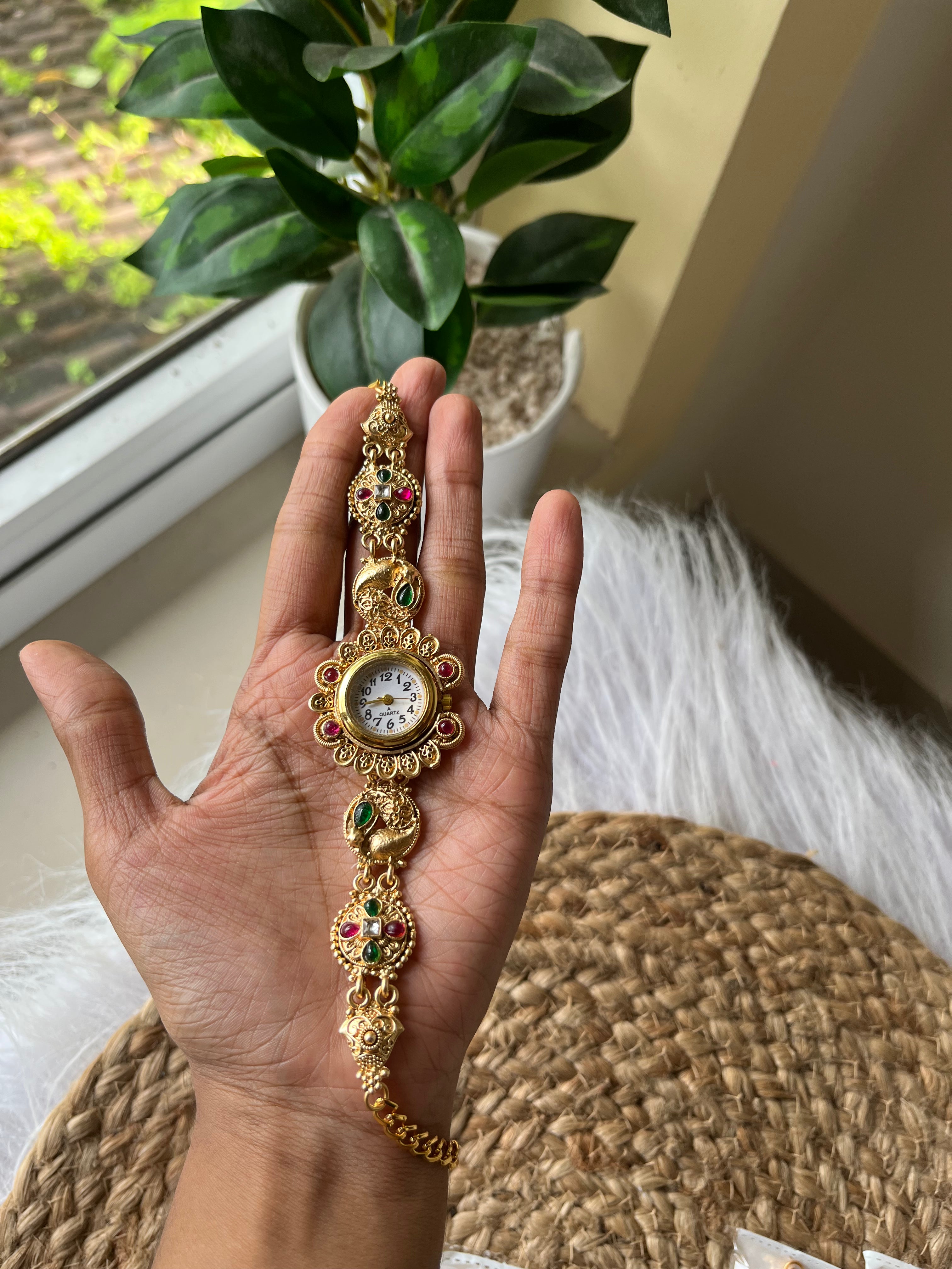 Mayura Navratna Watch