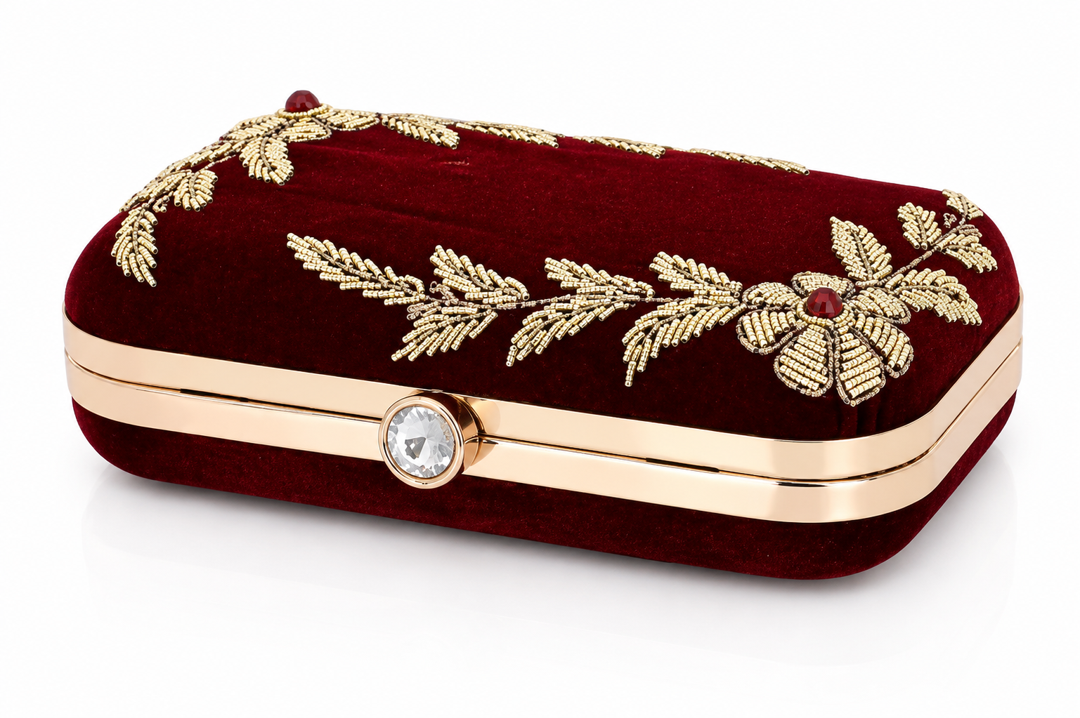 Scarlet Vine Clutch