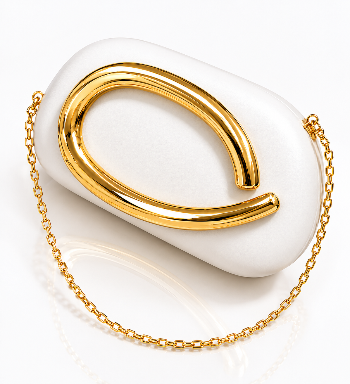 White Eclipse Clutch